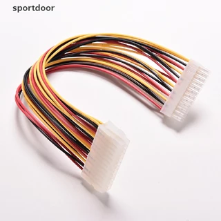 [sportoutdoor] Cabo De Extensão ATX 24 Pinos Macho Para Fêmea Interno PC PSU TW Power Lead 30CM [Saída]