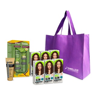 KIT MAXGLOW CHOCOLATE 6.7 + BOLSA