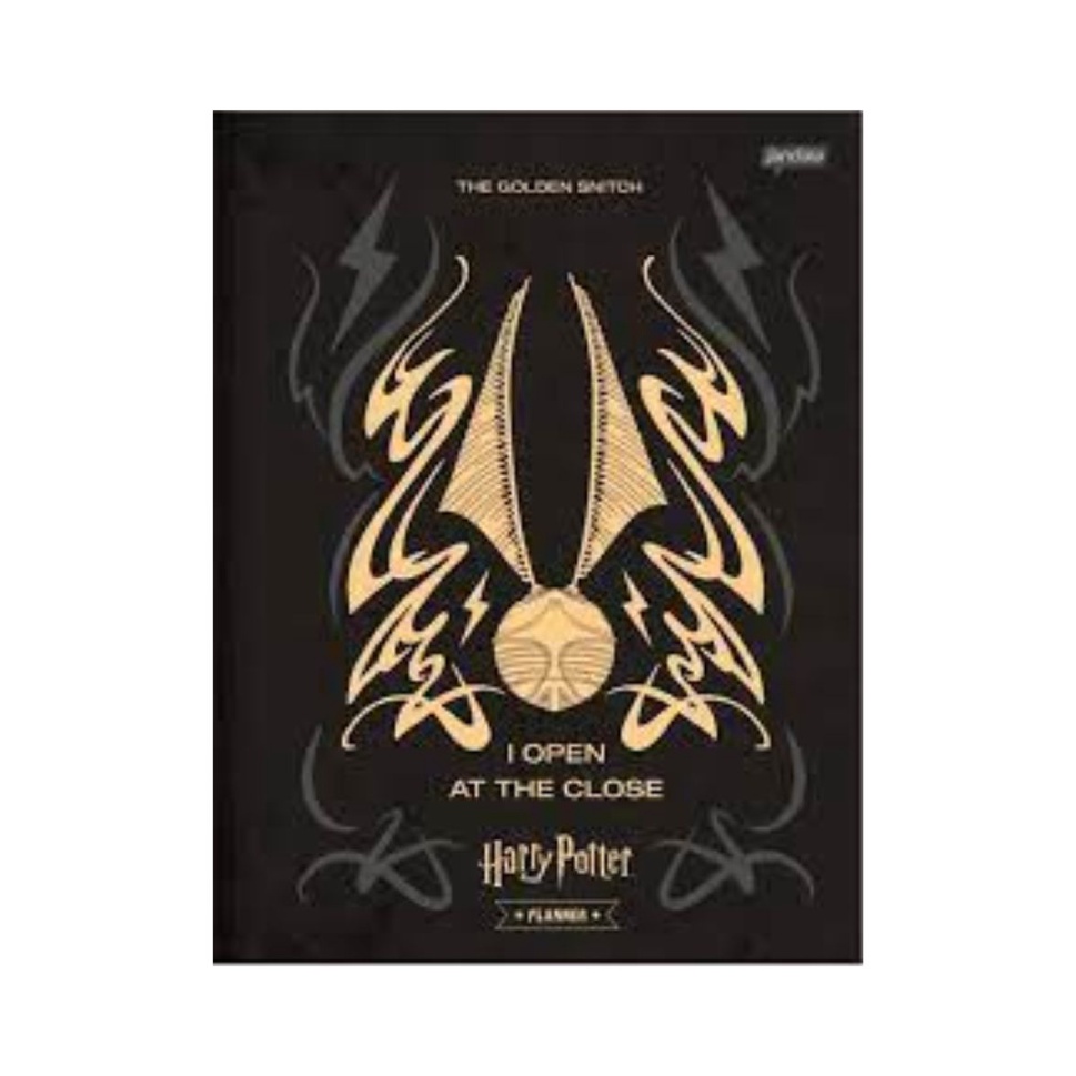 Agenda Planner Mensal Flex - 2023 - 190mm x 248mm - 20 Folhas - Harry Potter - Jandaia