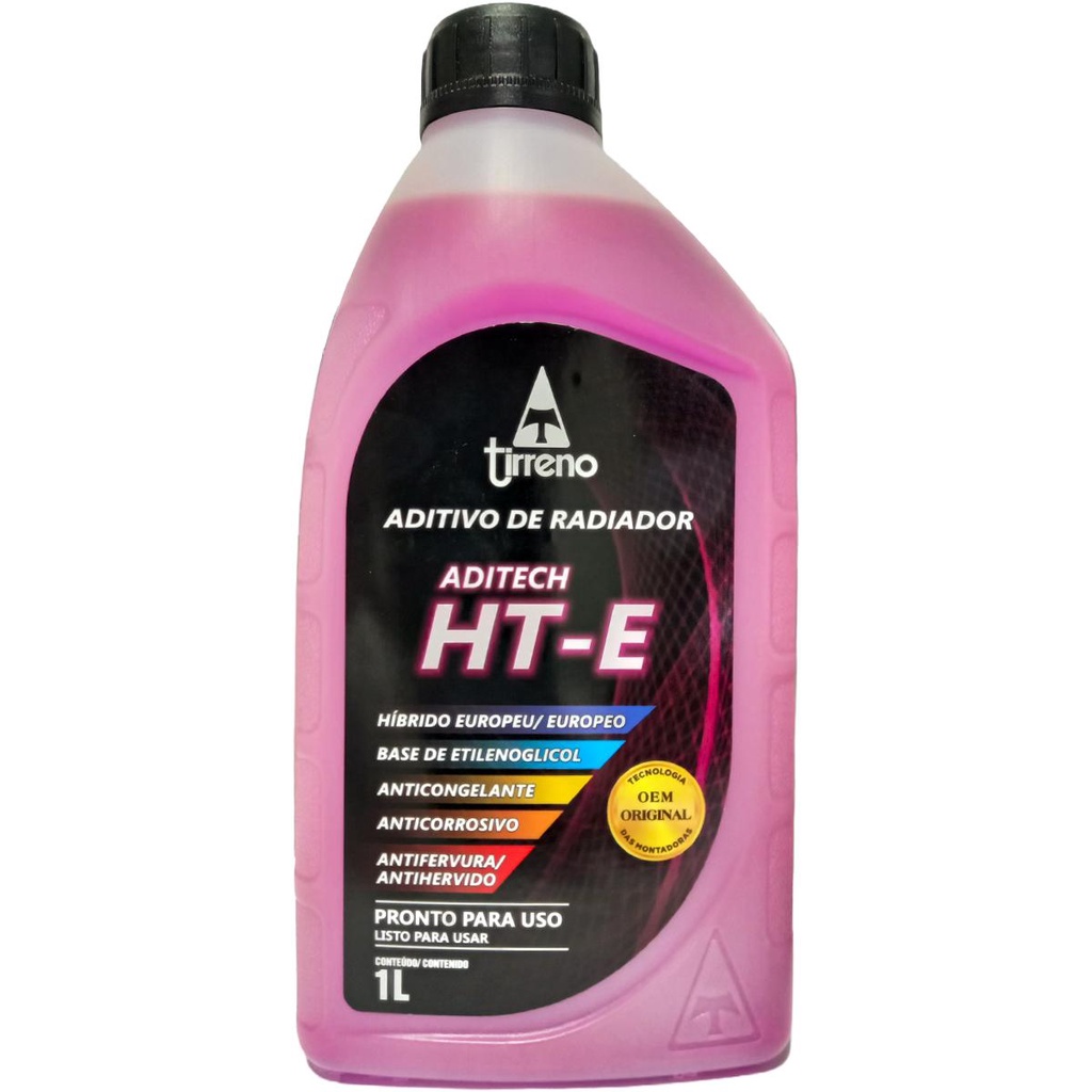 Aditivo Radiador Pronto Uso HT-E Homologado VW Mercedes Benz