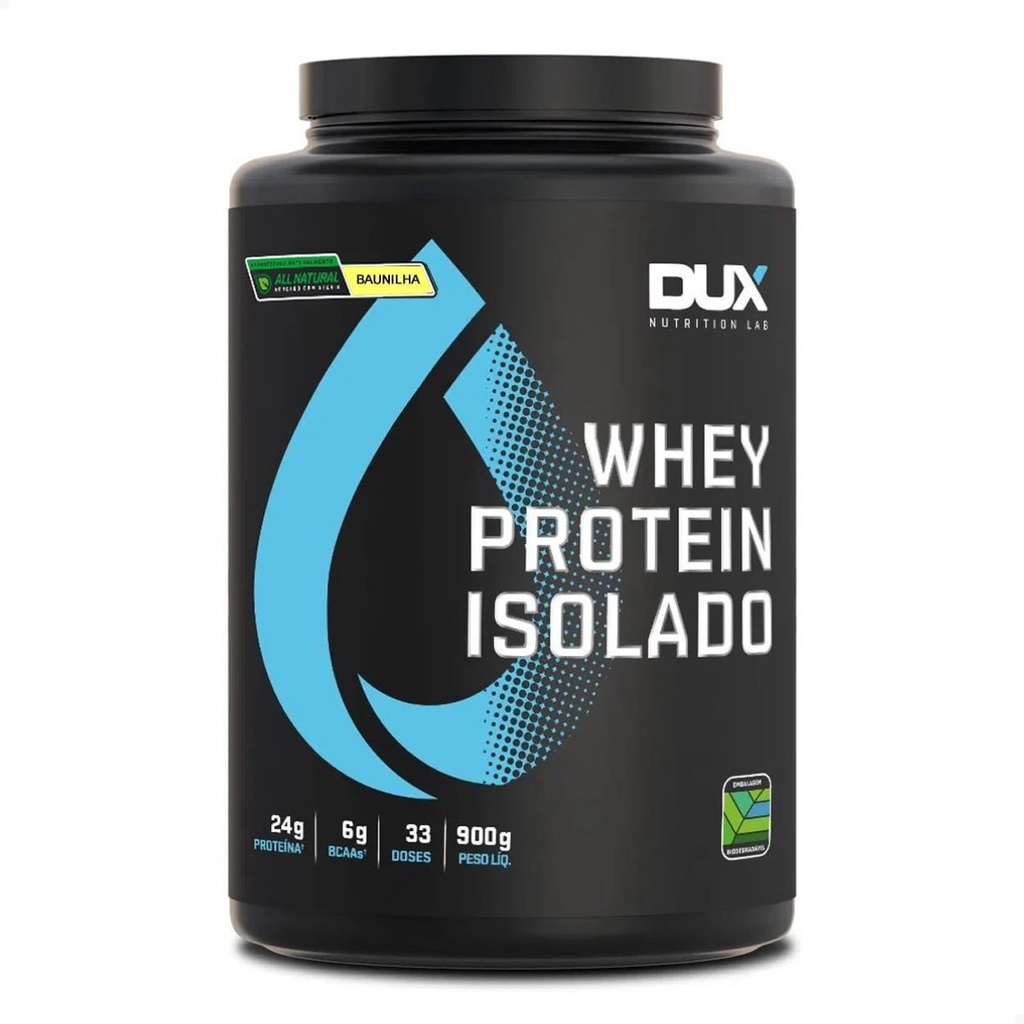 Whey Protein Isolado All Natural 900g Dux Nutrition