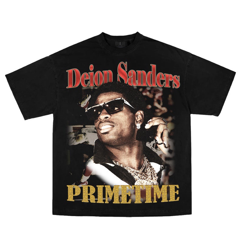 Camiseta Deion Sanders Rapper Trap pop moda vintage 2023 Shopee Brasil