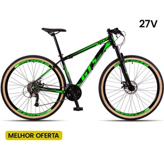 Bicicleta Alumínio Aro 29 Gts Feel Freio À Disco 21 Marchas - Azul