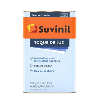 Tinta de Parede Acrílica Toque de Luz Semi Brilho 16L - Cores