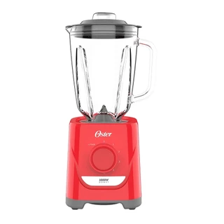 Liquidificador Oster com Jarra de Vidro 1000W Vermelho 110v 1.7L OLIQ501
