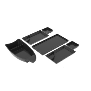 Kit Sushi Em Casa Coza 6 Peças Preto