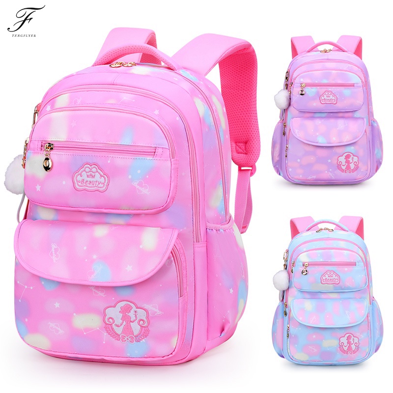 Mochila Escolar Infantil Feminina Para 4 A 10 Anos