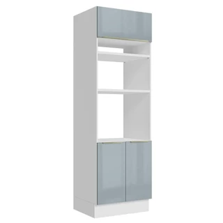 Torre Quente Madesa Lux 70 cm 3 Portas - Branco/Cinza em Oferta na Shopee