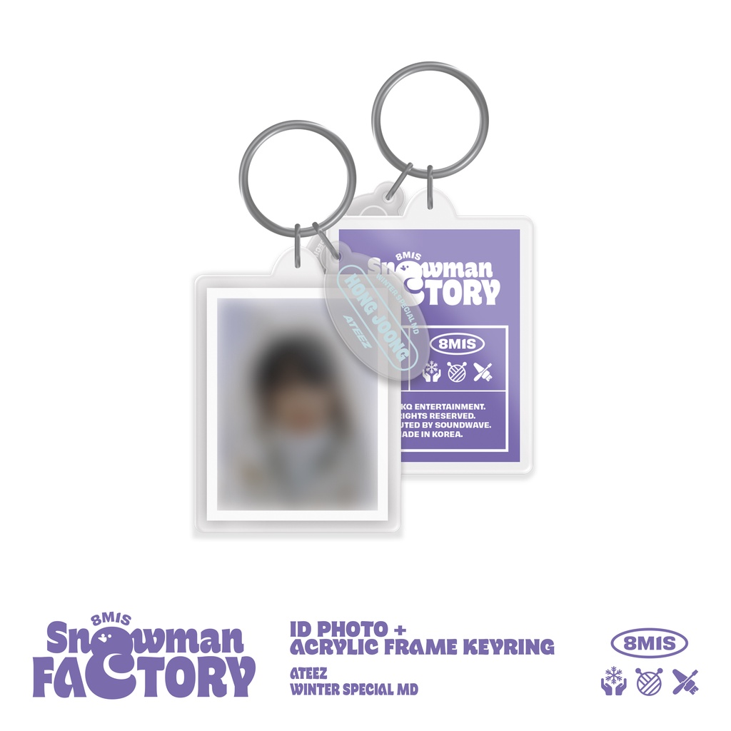 SNOWMAN FACTORY] ATEEZ OFFICIAL MD | Shopee Brasil