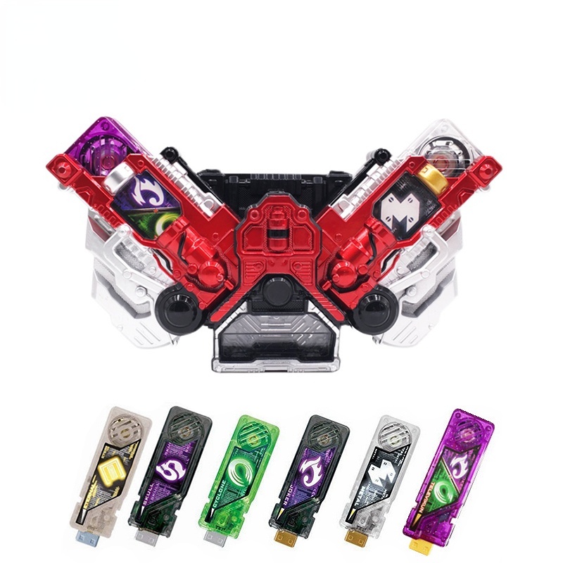 Kamen Rider W Cinto Duplo Driver Transformador Summoner Cyclone Coringa Metal Memória Presentes De Aniversário Infantil