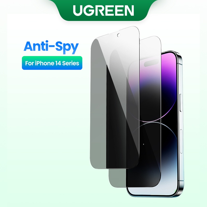 UGREEN 2PCS Protetor De Privacidade Para iPhone 14 Pro Max Vidro Temperado Anti-Espião 13 Tela Telefônica