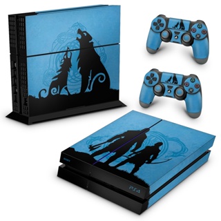 Skin PS5 Controle Playstation 5 Adesivo - God of War Ragnarok