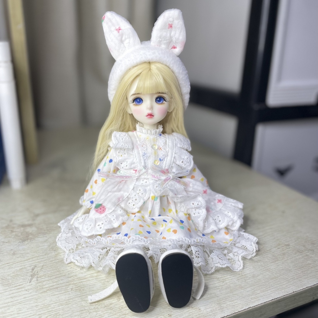 30cm BJD doll makeup change Barbie doll 6 point joint doll 3D real Eye Girl Toy dress doll