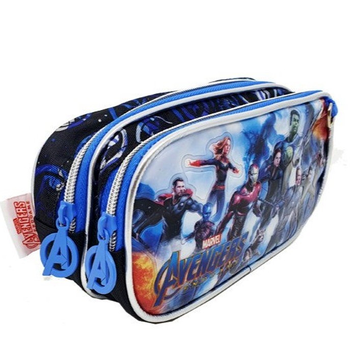 Estojo Infantil Duplo Os Vingadores Original Chenson Modelo Novo AV01 ...