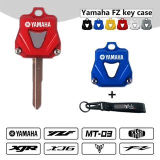 YAMAHA YZF R6 R3 R25 R1 MT09 MT07 FZ6 FZ8 FZ1 MT15 MT03 TMAX XJ6 XJR XSR Motocicleta CNC Tampa Da Chave Produtos Criativos Capa Chaveiro Com