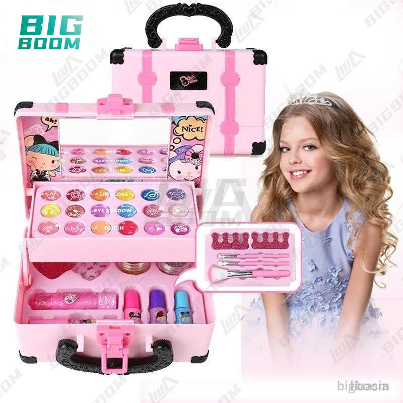 Crianças Brincam Kit de Maquiagem Crianças Brinquedos de Maquiagem