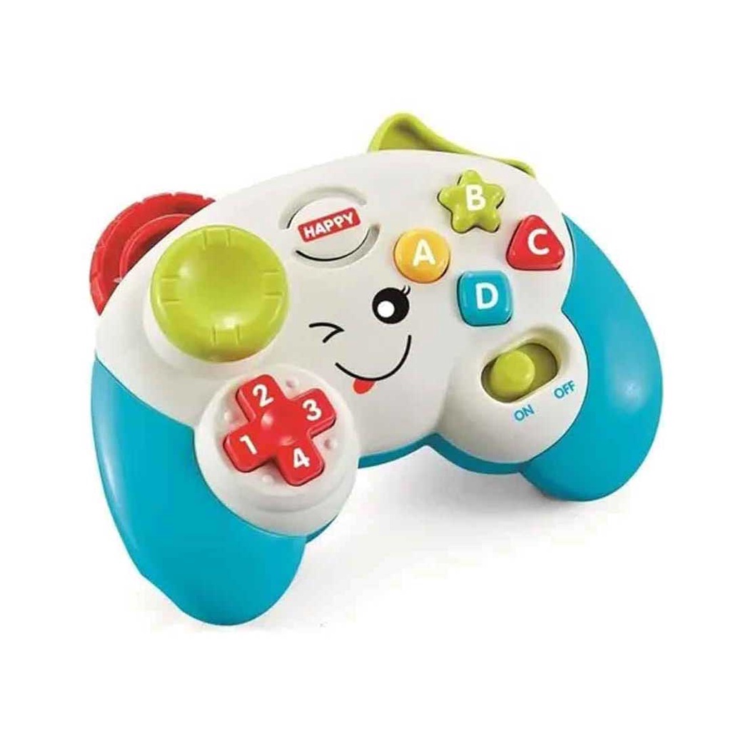 Brinquedo De Atividades Controle Vídeo Game azul | Shopee Brasil