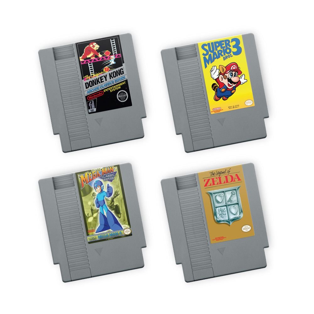 Porta Copos de acrílico Fitas NES Kit 01 - Beek