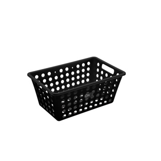 Cesta Organizadora Coza One 4,4 Litros 28,8 x 19,1 x 12,3 cm Preto