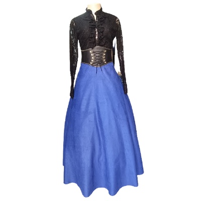 Saia Feminina Prenda Gaucha Chamoa Varias Cores