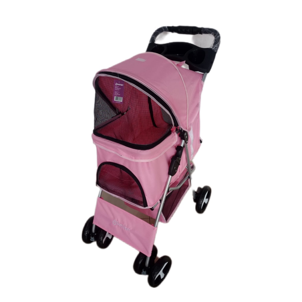 Carrinho Pet Passeio Cães e Gatos PetMart