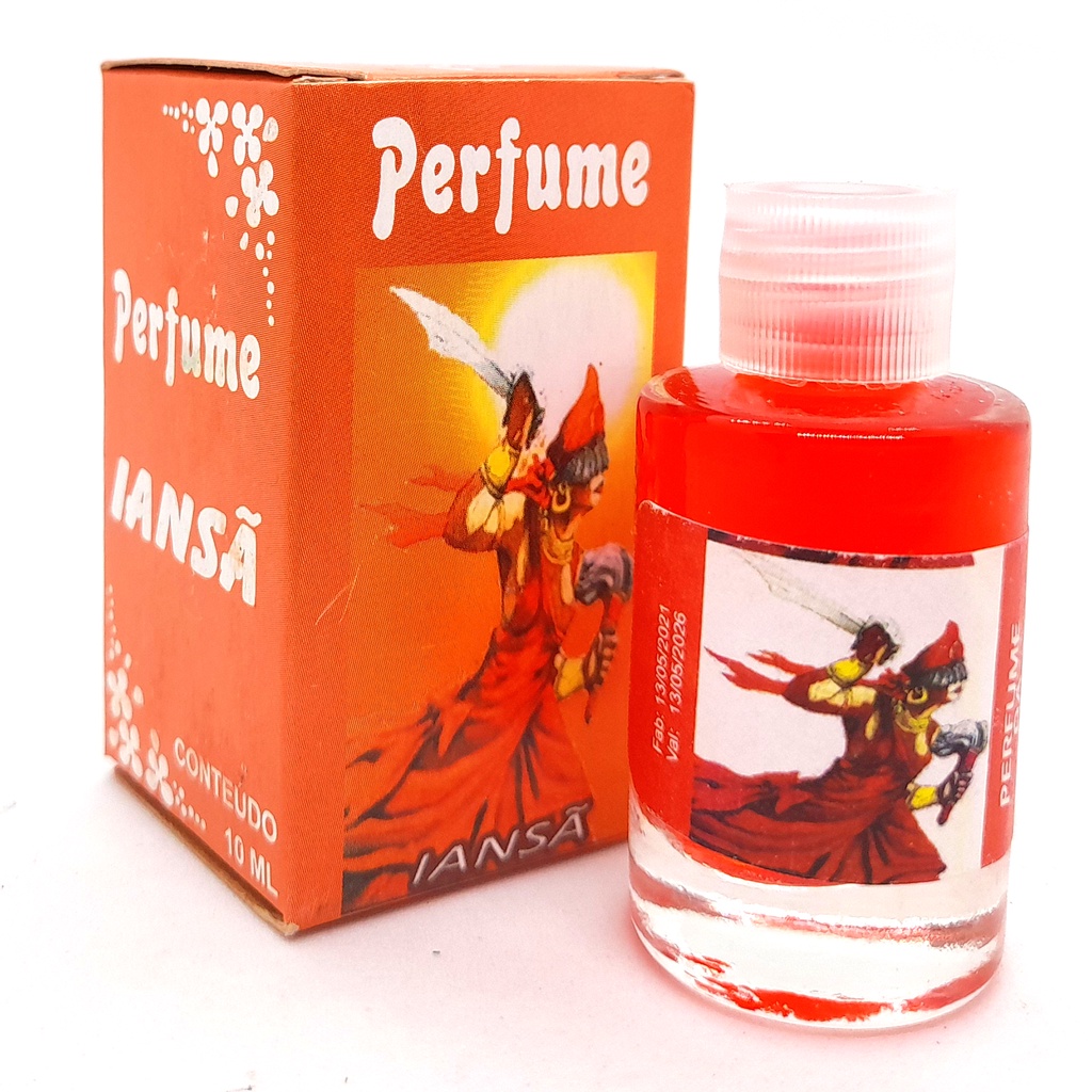 Perfume Iansã Força Coragem Vitória Espiritual 10ml | Shopee Brasil