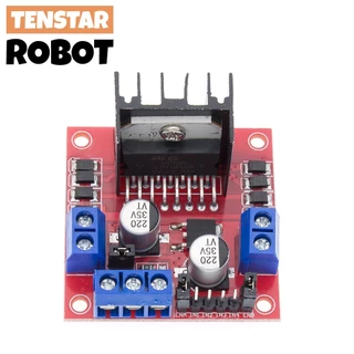 L298N 2A DC Motor Stepper Driver Módulo Controlador De Velocidade Ponte Dupla H Para Arduino Robô Inteligente 2WD Robótica RC Carro