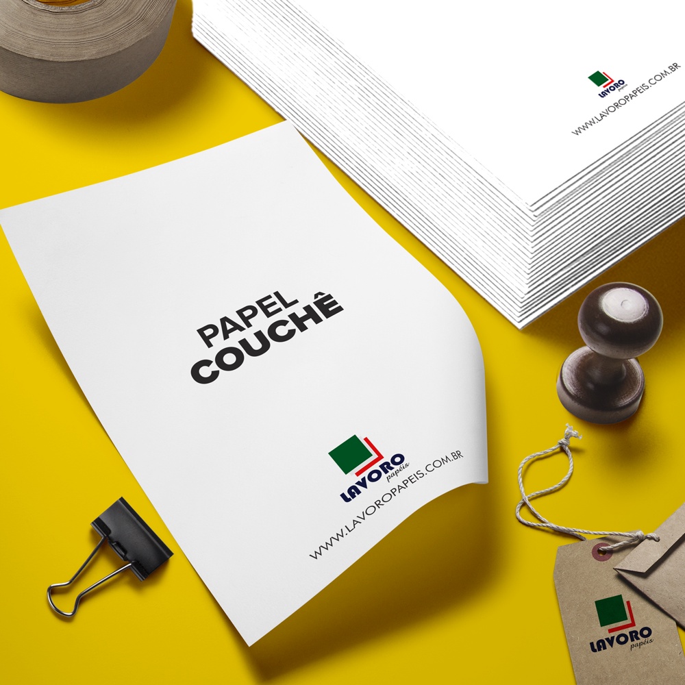 Papel Couchê Fosco 300g A3 50 Folhas