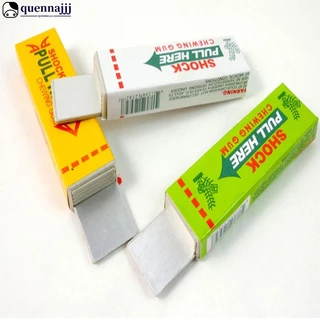 QJ Safety Brinquedo De Brincadeira De Chiclete Mastigador Chocante De Choque Elétrico