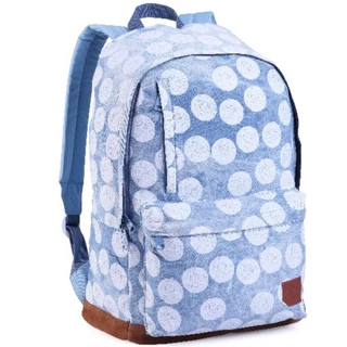 Mochila Feminina Grande Jeans Alça Costas Bolsa Costas