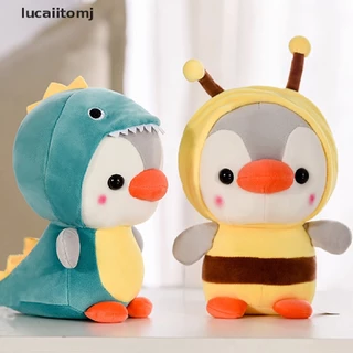 Pinguim Pingüim De Pelúcia Cosplay Boneca De Dinossauro De Abelha De Sapo .