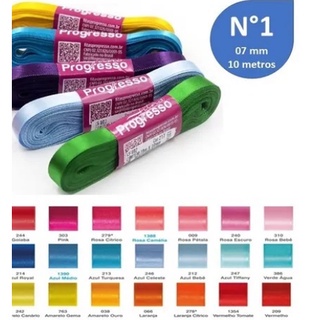 Fita Cetim 7mm x 10m n1