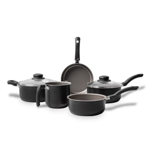 Jogo de Panelas Brinox Ruby 5 peças Preto