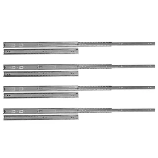 Kit 8 Corrediças Telescópica 60cm Pesada 40Kg Gaveta 4 Pares