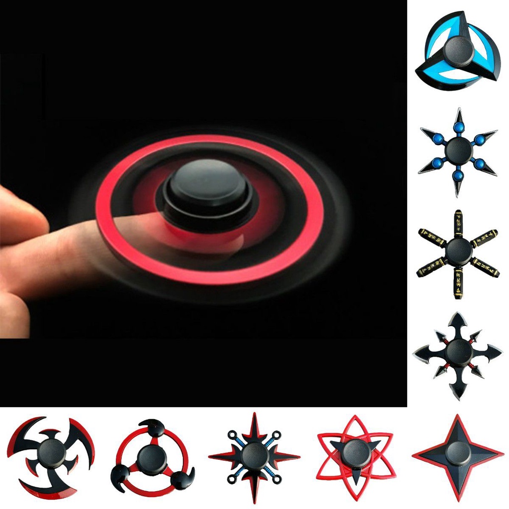 Novo Colorful Fit Spinner Zinc Alloy Decompression Toy Finger Metal ...