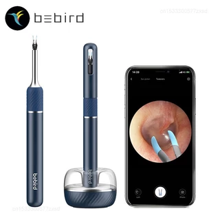 Bebird Note5 Pro Smart Visual Ear Sticks Endoscópio 1000W Mini Câmera Otoscópio De Alta Precisão Earpick Limpador De Ouvido