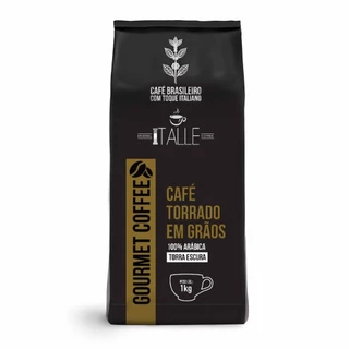 Café Torrado Arábica Em Grãos 1kg Gourmet