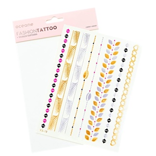 Océane Fashion Tattoo FT8 - Tatuagem Temporária