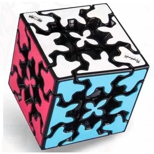 Cubo Mágico Profissional 3x3x3 Jiehui Gear Engrenagem Adesiv