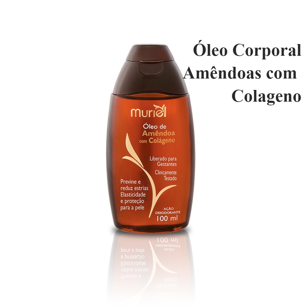 Óleo Corporal De Amêndoas 100ml - Muriel Liberado para Gestantes ...