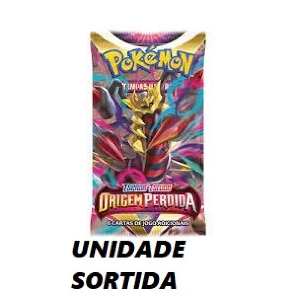 Booster Cartinha Pokemon Origem Perdida Unidade 31654 1 | Shopee Brasil