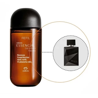 Refil do Perfume Essencial Exclusivo Masculino Deo Parfum Natura - 100ml