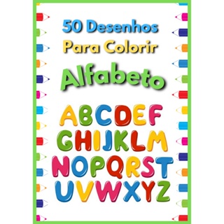 Páginas para colorir do alfabeto Lore UVWXYZ - páginas para