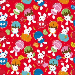 Folha para Ovos de Páscoa Metalizado Surpresa Páscoa Vermelho - 69x89cm - 05 Unidades - Cromus - Rizzo em Oferta na Shopee