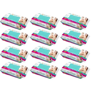 KIT Toalha Umedecida Meu Bebê Ultra 1200 unidades