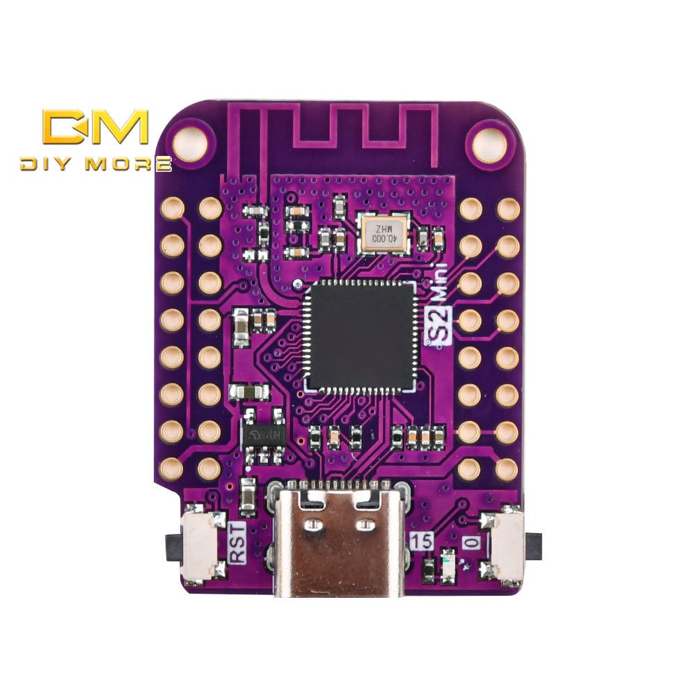 DIYMORE ESP32 S2 Mini TYPE-C ESP32 Módulo WIFI 4MB IoT Placa De Desenvolvimento