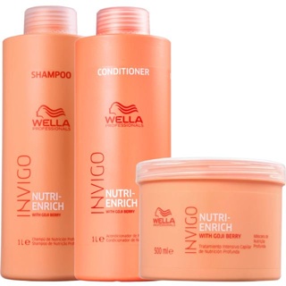 Kit Wella Invigo Nutri-Enrich 3 produtos Grande