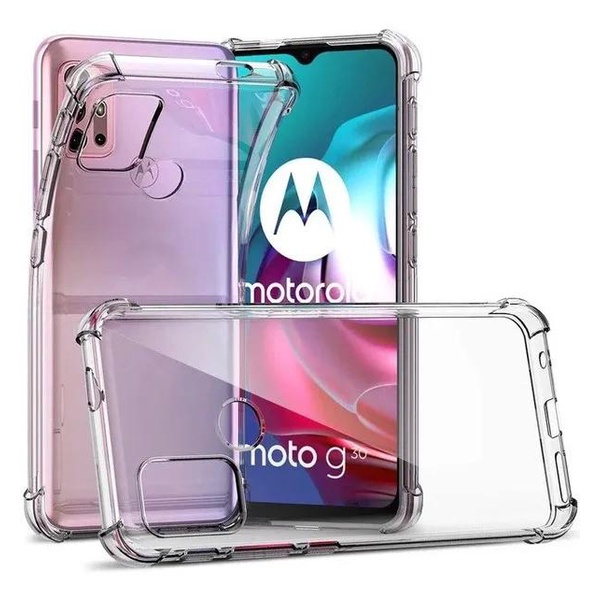 Kit Capa Capinha Case Moto G20 Anti Shock + Pelicula 3d