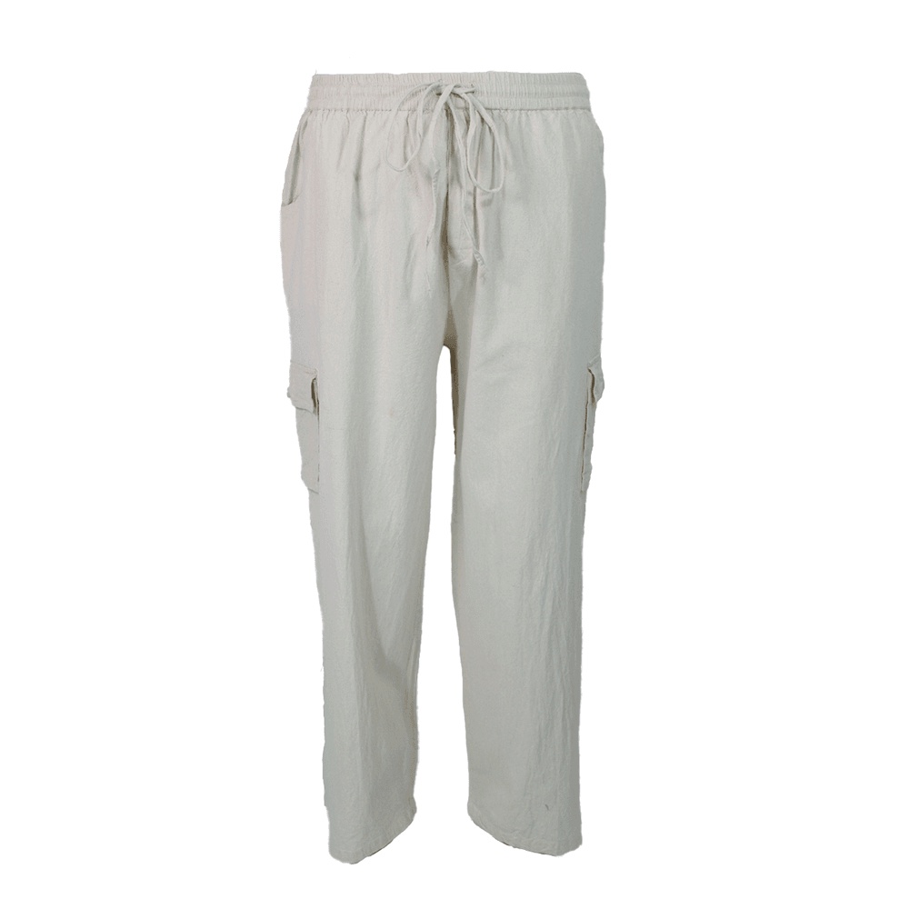 Calça algodao deals cru masculina