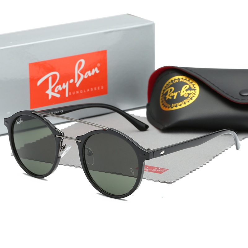 Novos Óculos De Sol Da Moda Clássicos Masculinos E Femininos Redondos Retrô Ultraleves Cem Torres